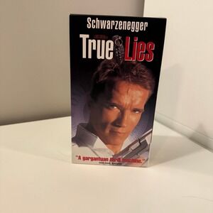 True‎ Lies Arnold Schwarzenegger Jamie Lee Curtis VHS Movie